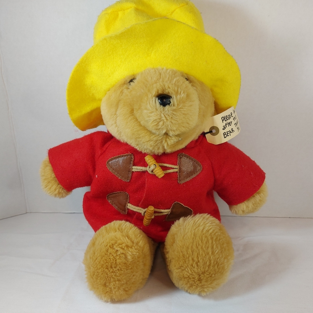 Vintage Sears Paddington Bear Stuff Plush 15"